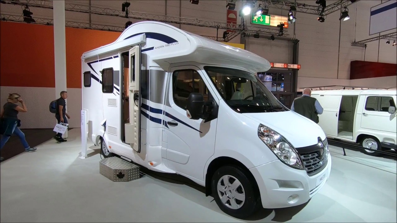 Ahorn Camp 590 Plus RV Camper Van Bus Renault Master Camping car walkaround and interior V0404