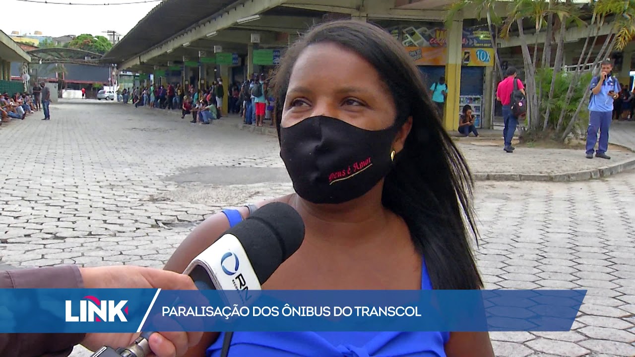 Paralisação dos ônibus do Transcol