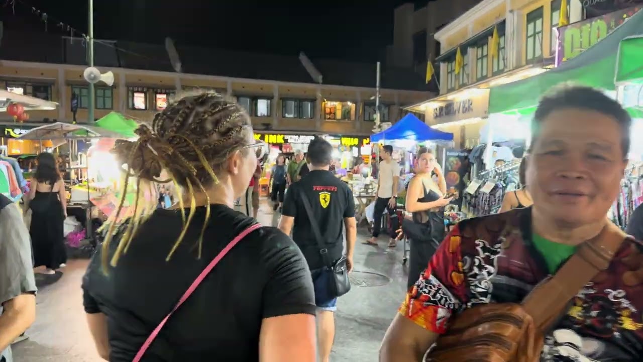 Walking in Khao San Road Bangkok at Night | 4K 60FPS Thailand Nightlife Walk