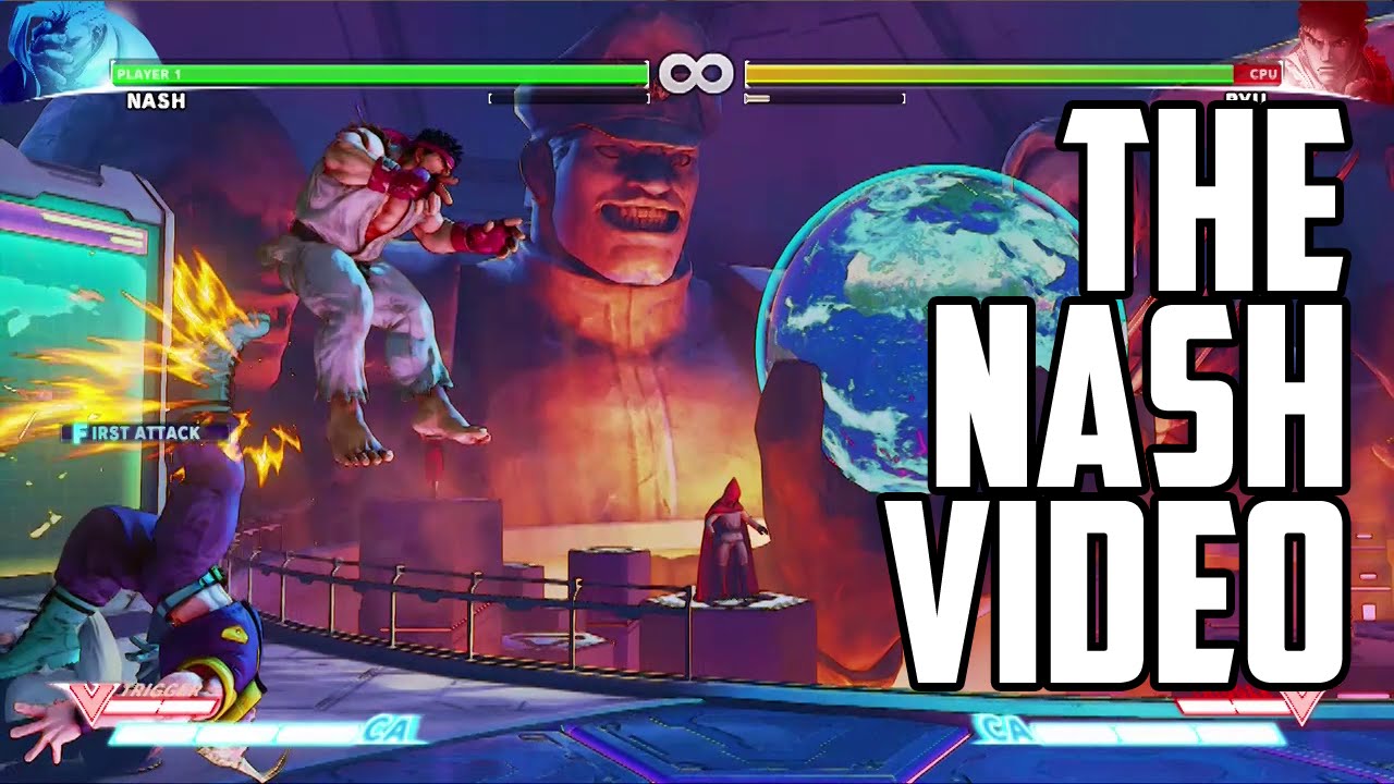 Street Fighter 5 Nash Combo Video