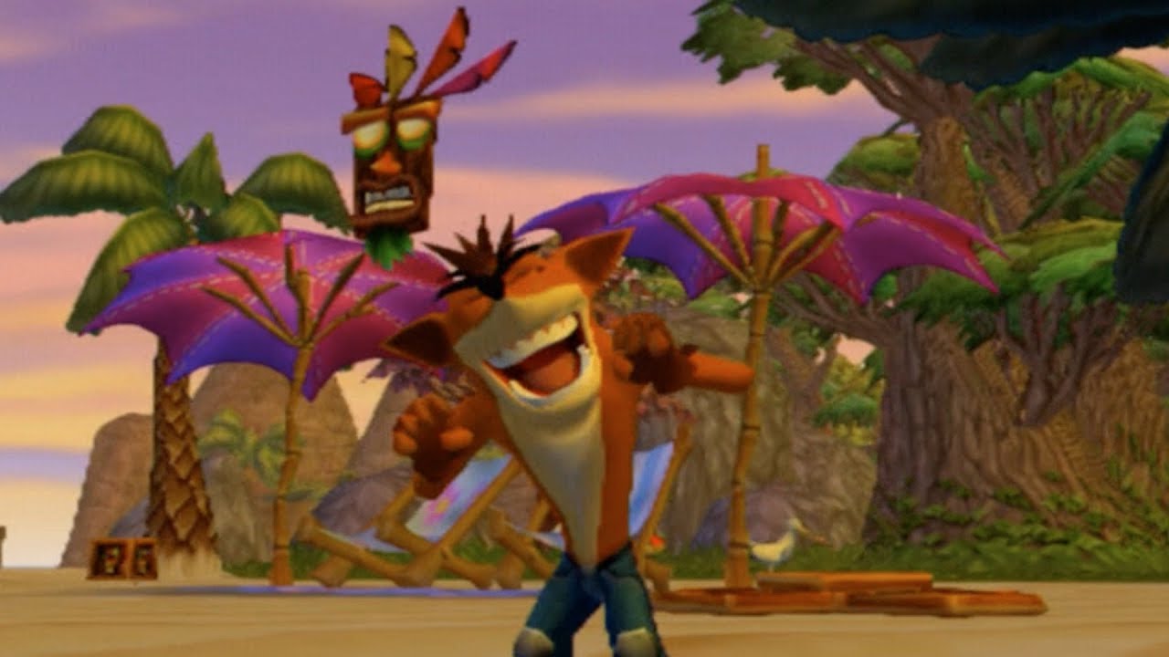 PS2 Crash Bandicoot games on PS3