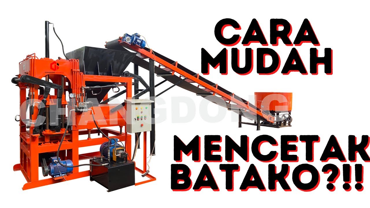 MESIN PRESS BATAKO SEMI OTOMATIS