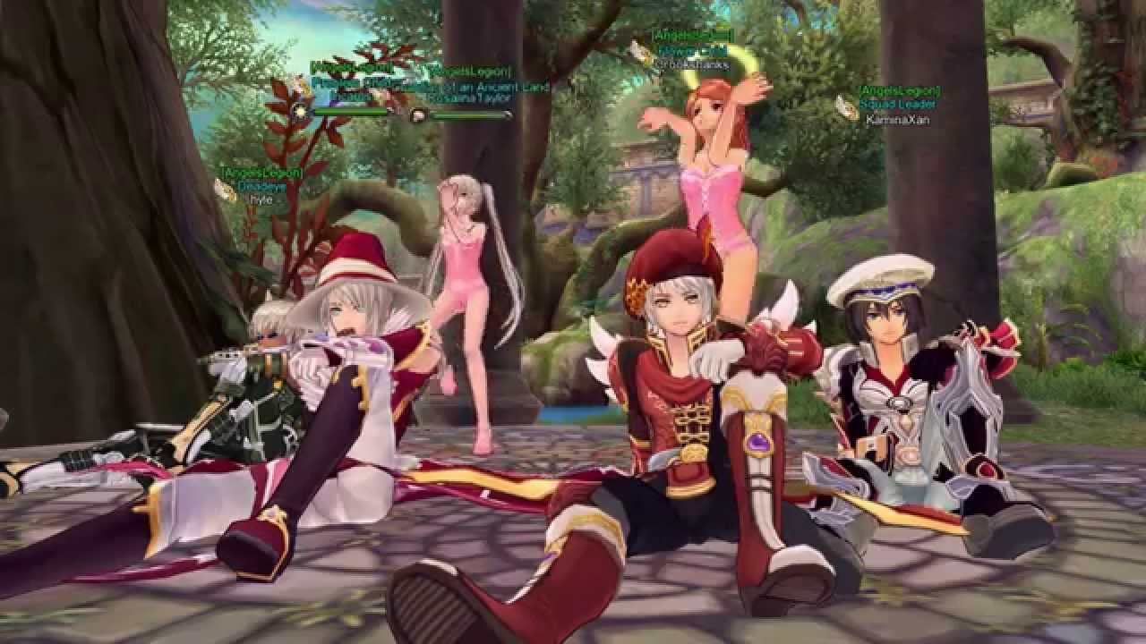 Aura Kingdom Dance Video [Angels Legion Guild] -- Mm Yeahh!