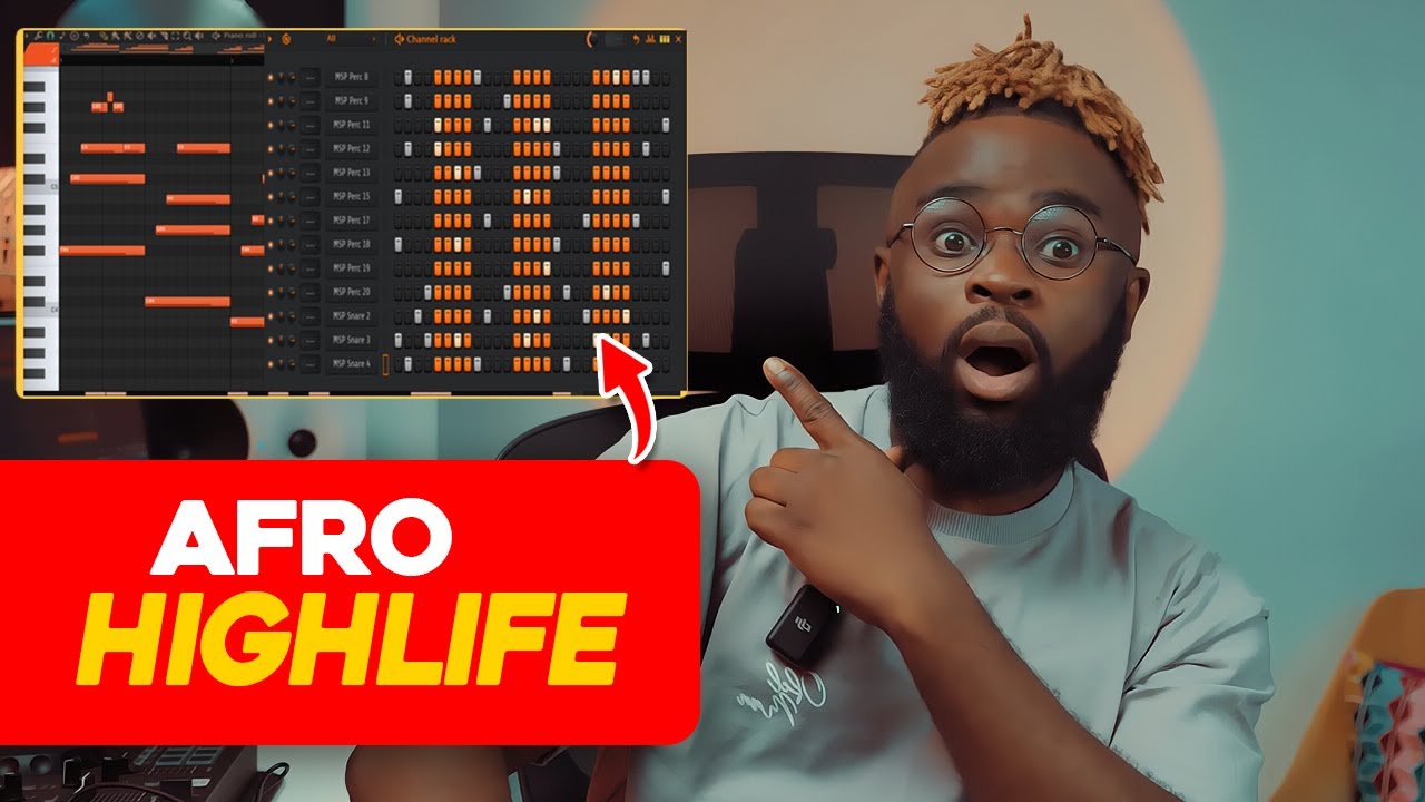 How to make An Afro Highlife Type Beat In 2025 | Fl Studio Tutorial