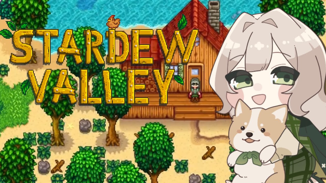 【#StardewValley】かすみういの自給自足生活！#１