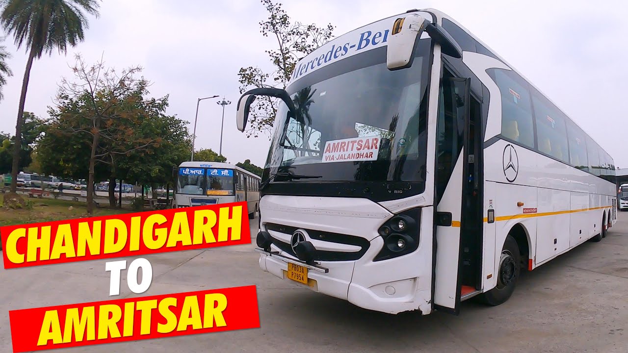 Chandigarh to Amritsar - High speed Mercedes Benz journey | Orbit Aviation | Himbus