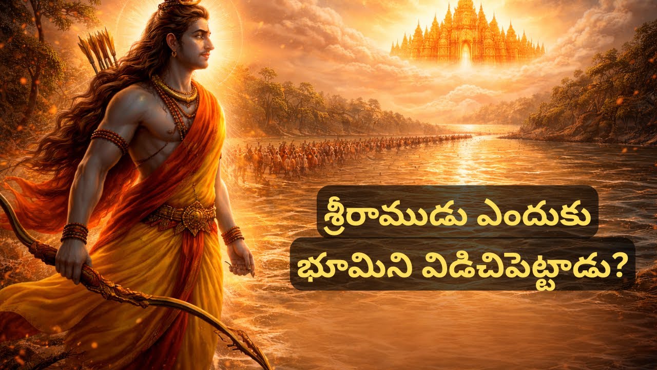 శ్రీరాముడు ఎందుకు భూమిని విడిచిపెట్టాడు? | రామావతార ముగింపు నిజం