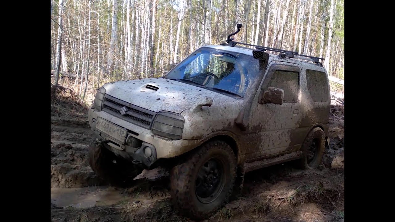 Настоящий внедорожник Suzuki Jimny JB23W