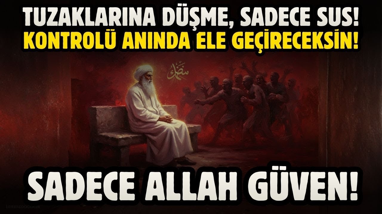 TUZAKLARINA DÜŞME, SADECE SUS! KONTROLÜ ANINDA ELE GEÇİRECEKSİN! SADECE ALLAH'A GÜVEN!