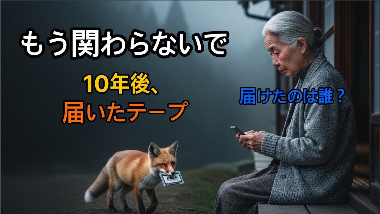 3年前に助けた子狐が毎朝届けていたのは
