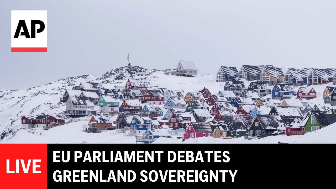 LIVE: EU Parliament debates Greenland sovereignty
