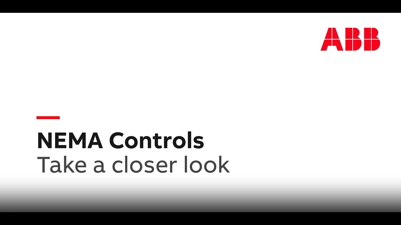 NEMA Controls: Take a closer look
