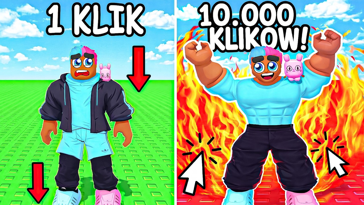 1 KLIK = +1 ŻYCIA w Roblox
