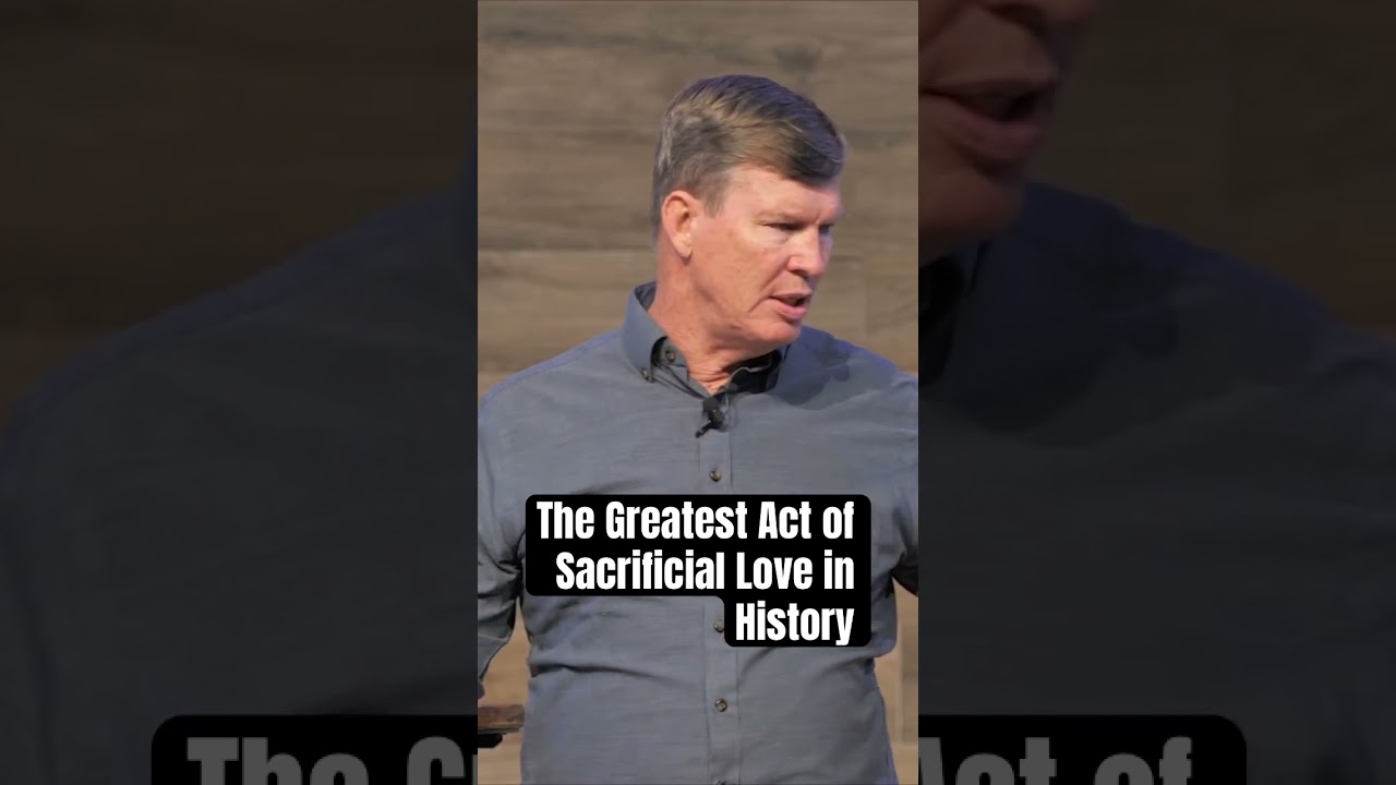 The Greatest Act of Sacrificial Love in History #sacrifice #jesus