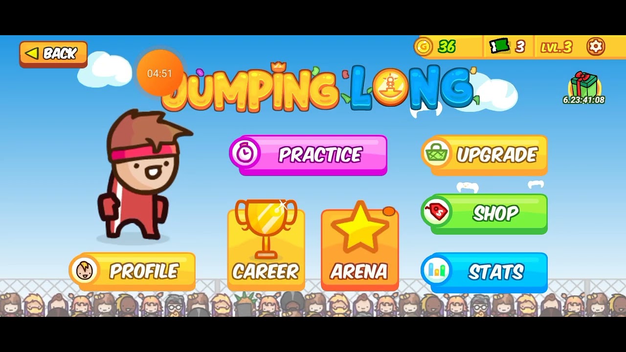 Jumping Long - Gameplay walkthrough