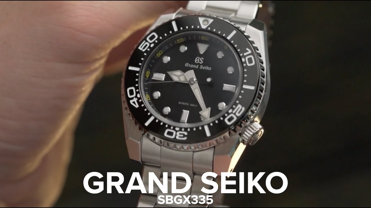 The function forward Grand Seiko SBGX335