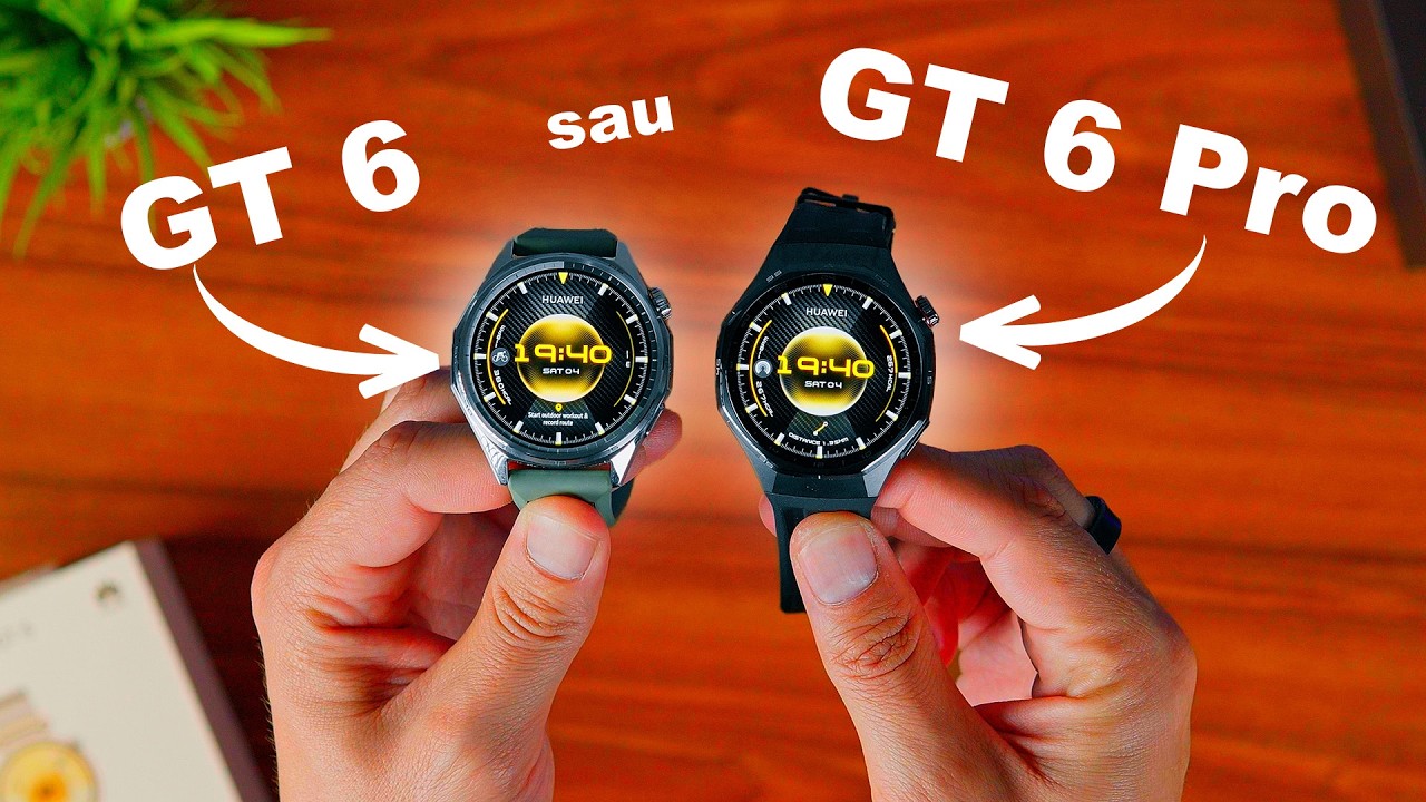 Ce să alegi dintre Huawei Watch GT 6 Pro și GT 6 (46 mm sau 41 mm) – iată ce cred eu!