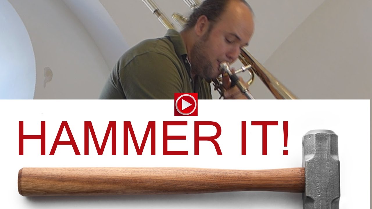 Hammer It! Amazing contrabass trombone!!