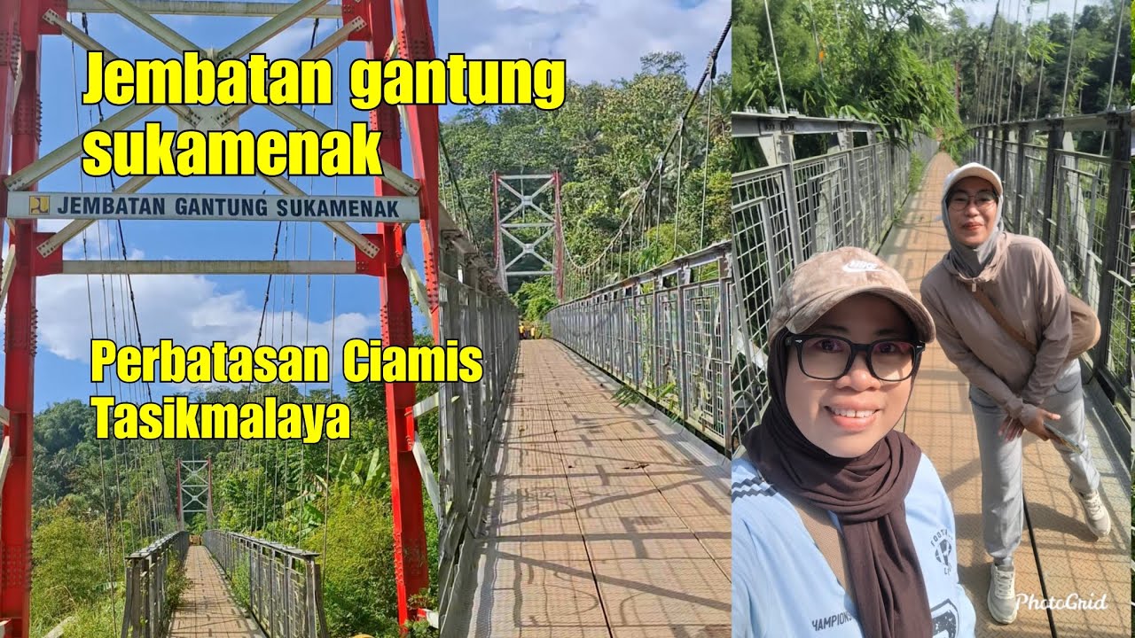Jembatan SUKAMENAK penghubung antara Kab Ciamis dan Kab Tasikmalaya