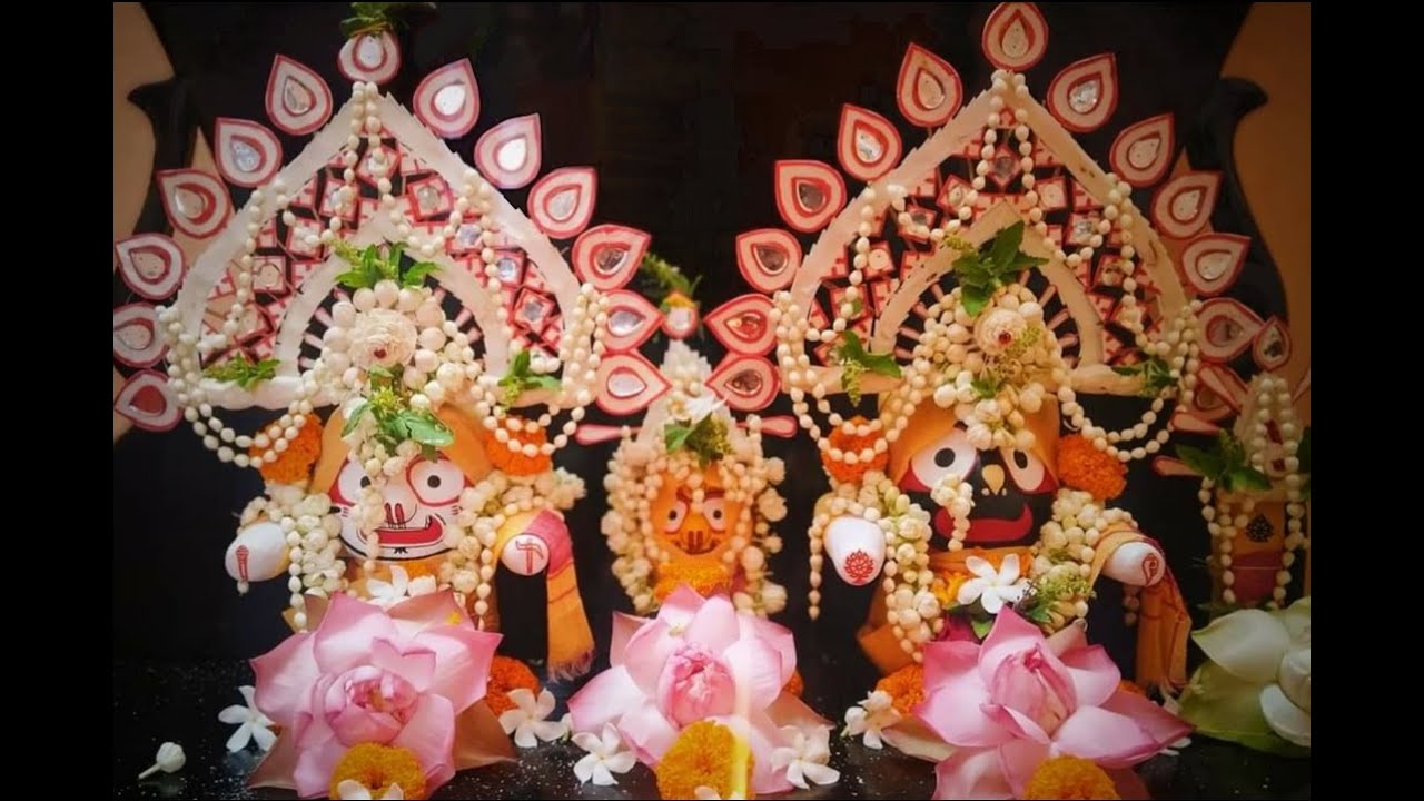Jagannath idol making|Jagannath art and craft