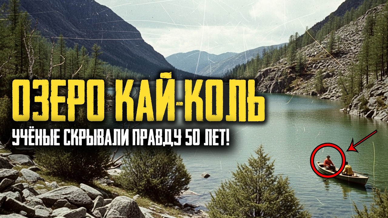 БЕЗДОННОЕ ОЗЕРО АЛТАЯ: Эхолот Показал ТО, Чего НЕ МОЖЕТ БЫТЬ! Озеро-Призрак