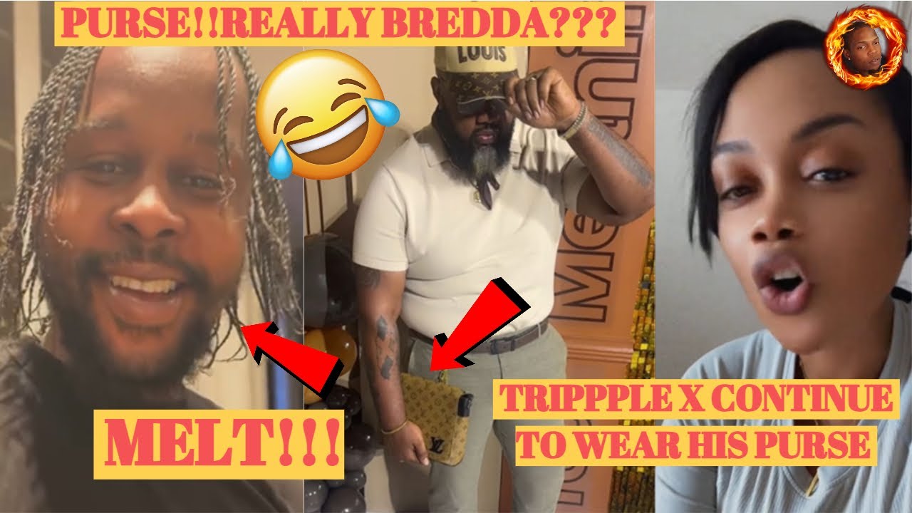 POPCAAN BUN DEM😂😂TRIPPLE X DONT CARE Still WEAR HIS PURSE Dotta Coppa WYFL RIDDIM