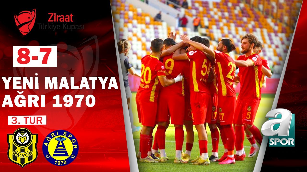 Yeni Malatyaspor 3 (8) - 3 (7) Ağrı 1970 Spor (Ziraat Türkiye Kupası 3.Tur Maçı) / 20.10.2022