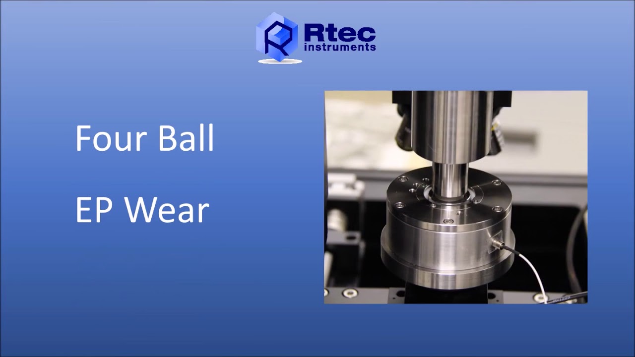 Tribometer Lubricant testing   Rtec Instruments