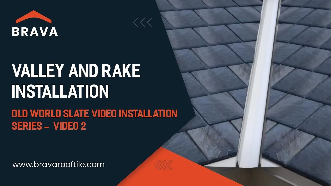 Brava Slate | Valley and Rake Installation | Video 2