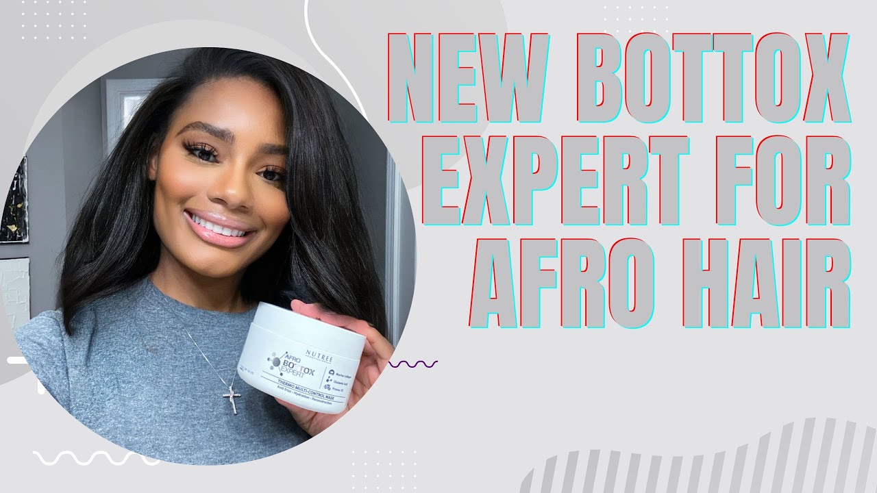 How to Apply Hair Botox for Curly & Frizzy Hair | Afro Bottox Expert Tutorial by Nutree