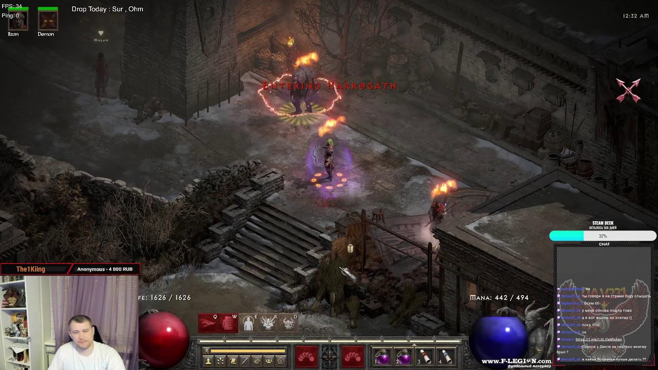 RUS/ENG HC  / Season 13 Echo Warlock