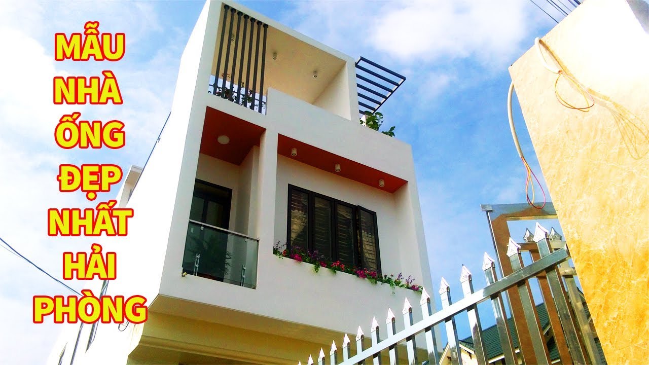 Mẫu Nhà Ống 2 Tầng Đẹp Hiện Đại Giá Rẻ Chỉ 900 Triệu