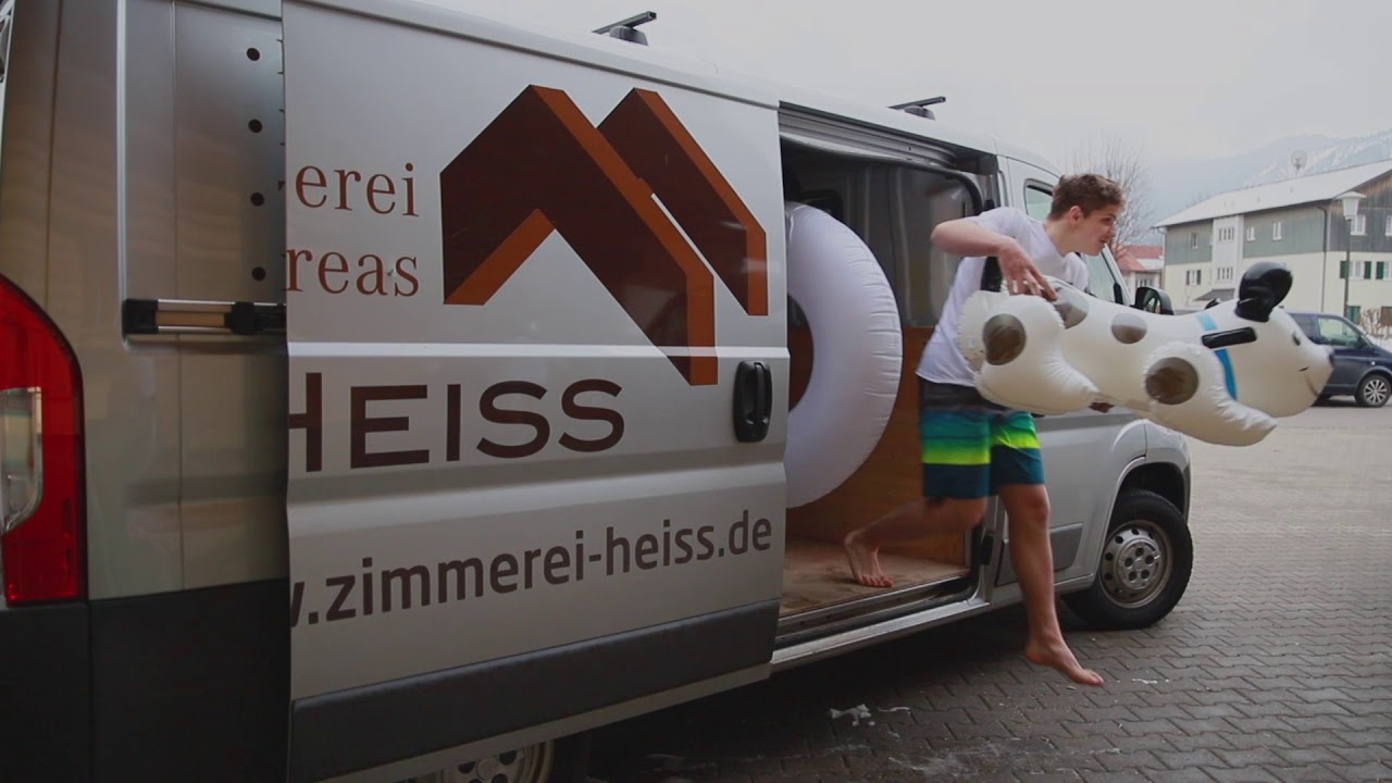 Die Zimmerei Andreas Heiss, Lenggries, stellt sich der Grill Pool Challenge 2018