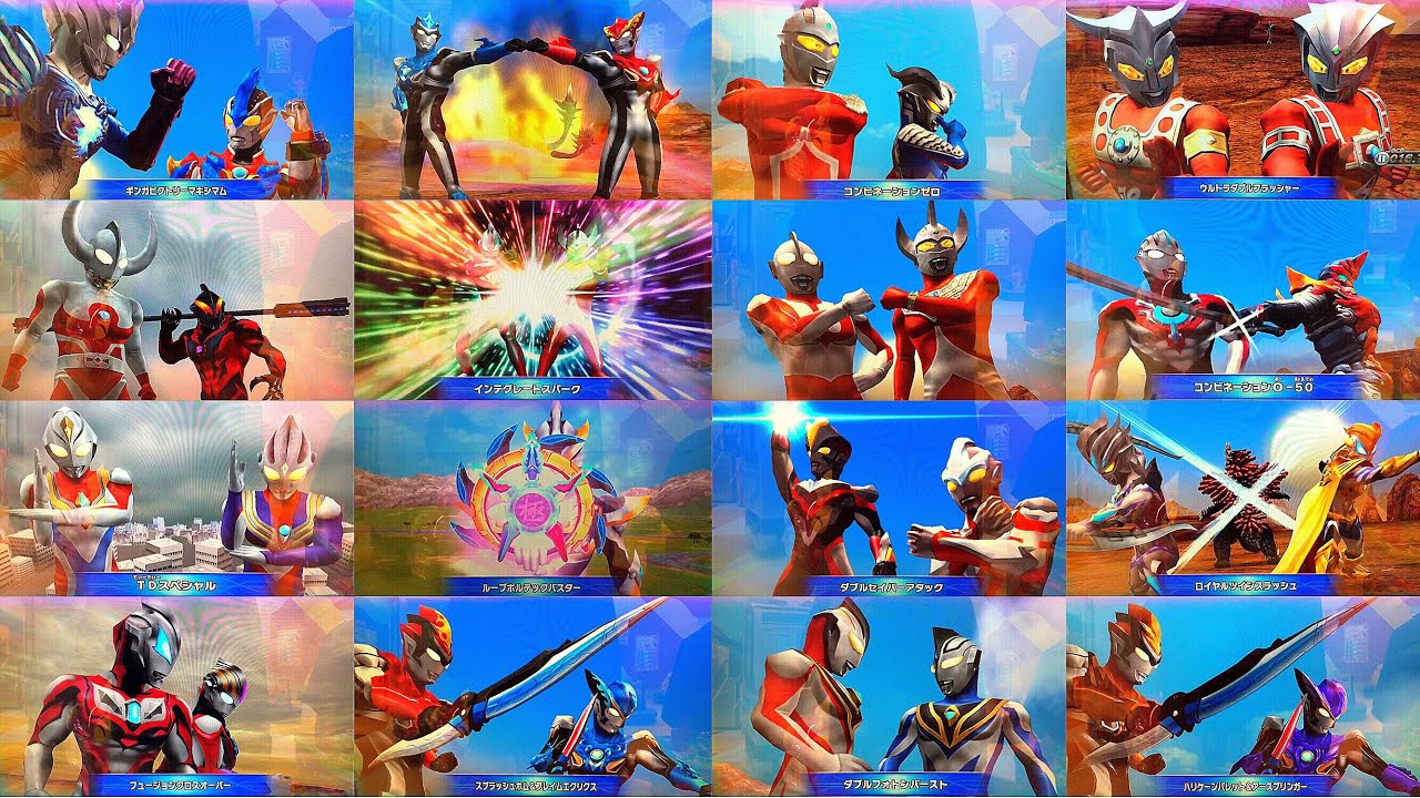 【ウルトラマン キズナ必殺技集！】キズナカードを使った合体技集！フュージョンファイト◆ULTRAMAN Fusion Fight【保存版】