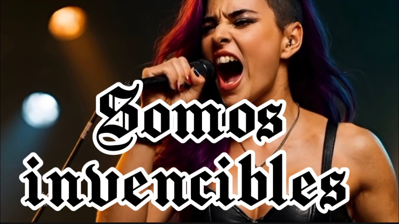 SOMOS INVENCIBLES - Hijas del Metal (Heavy metal en Español Melódico 80)
