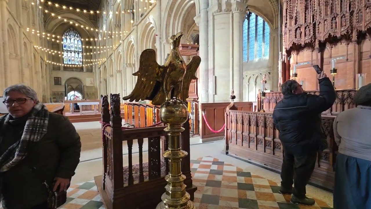 Famous church of Peterborough 