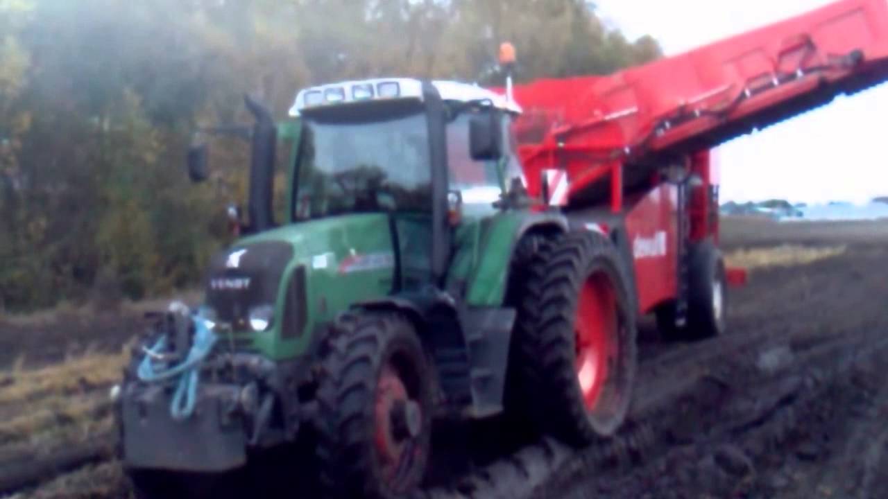 Fendt 413 Vario en Dewulf - Trekkerweb.nl