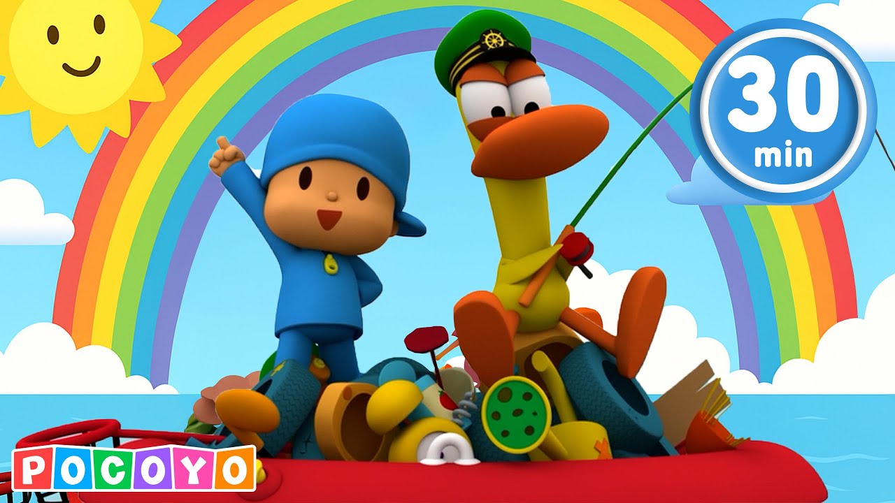 Pocoyo 🇦🇪 - القناة الرسمية - بوكيو وأصدقاؤه الأعزاء! 🦆 [30 دقيقة] رسوم متحركة للأطفال