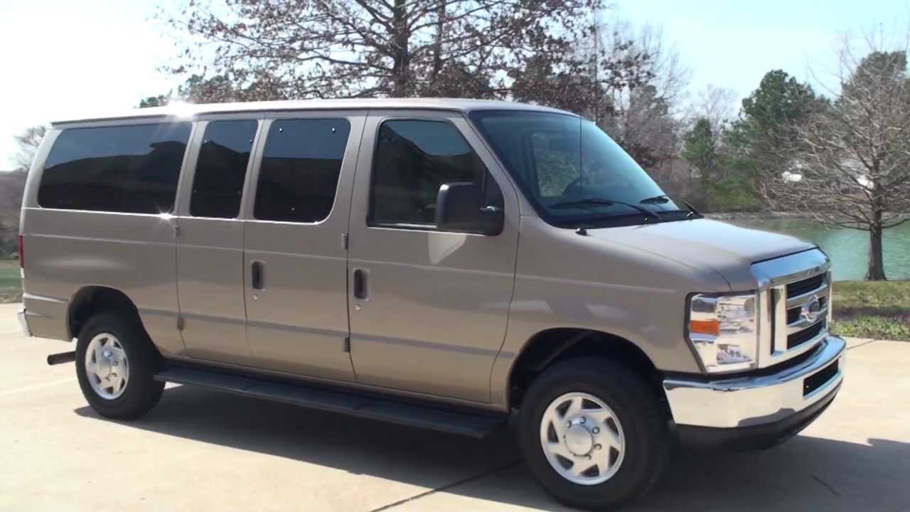 HD VIDEO 2012 FORD E350 12 PASSENGER VAN USED FOR SALE SEE WWW.SUNSETMILAN.COM