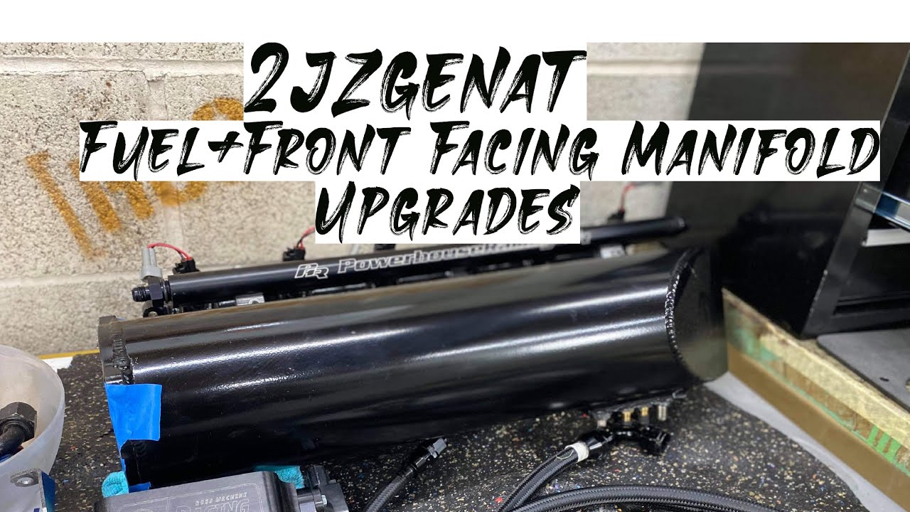 2jzgenat fuel system and intake manifold upgrade