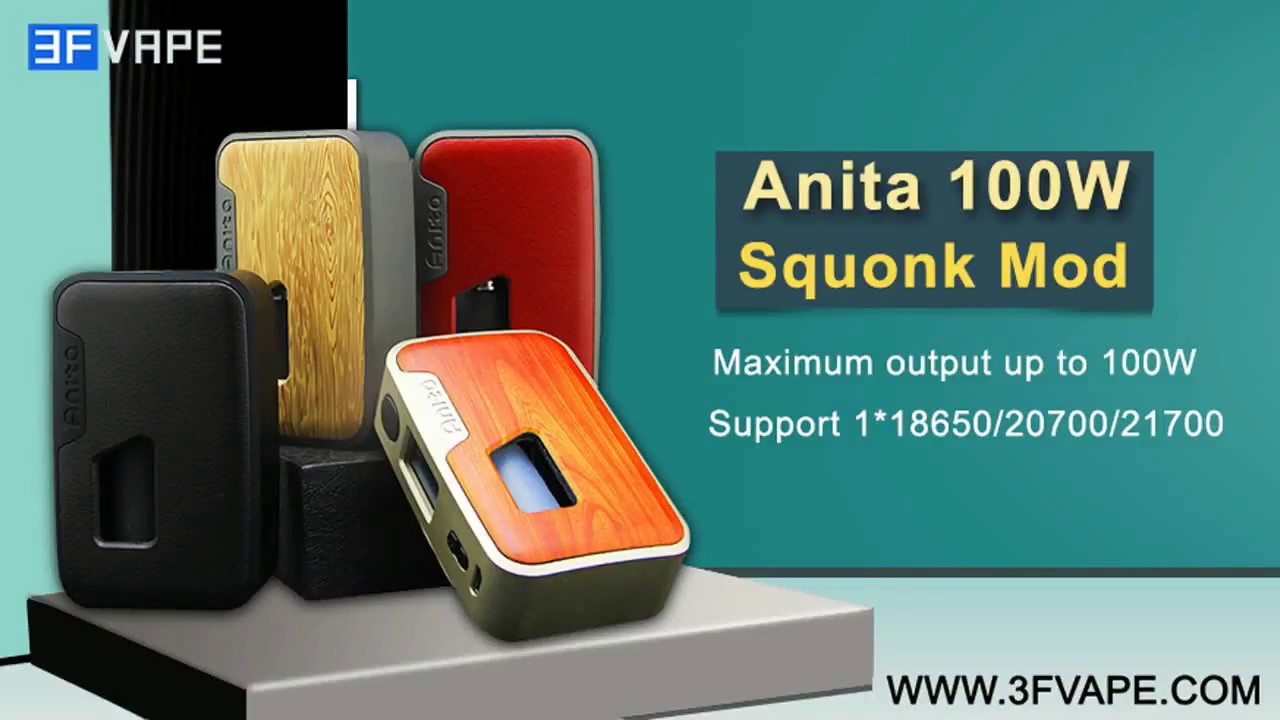 Arctic Dolphin Anita 100W Squonk Mod