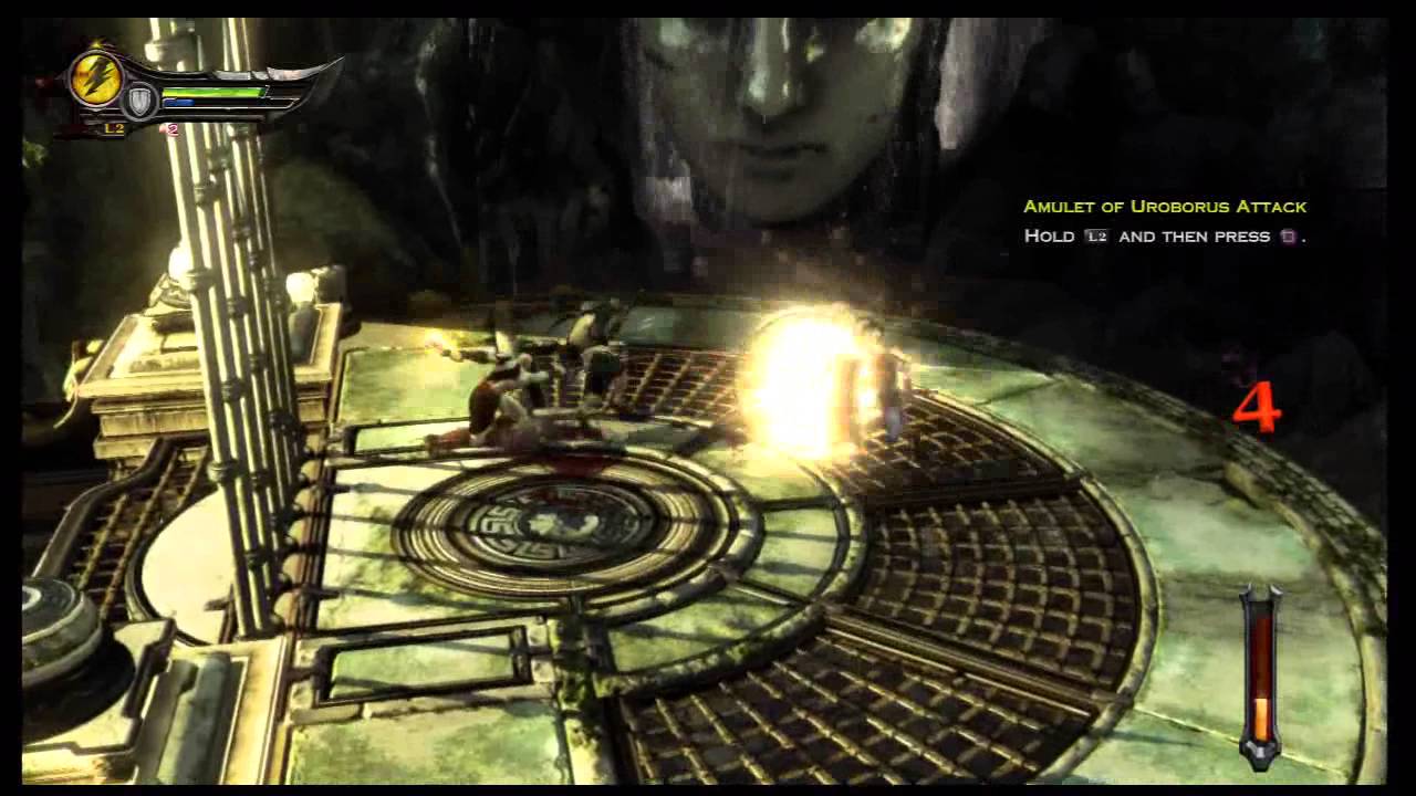 God of War: Ascension - Chap 13 Passage to Delphi: Amulet of Uroborus Combat Tutorial, Satyrs PS3
