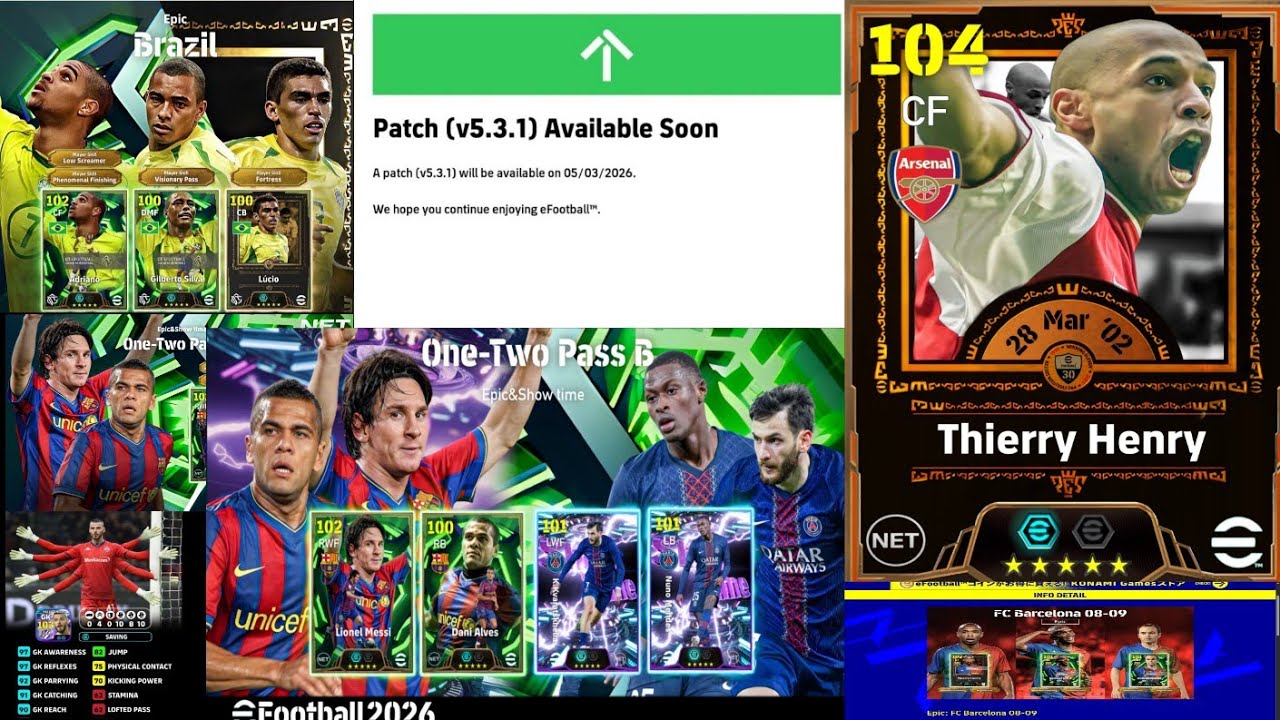 BIG UPDATE🔥 KHAMISTA MAXA KA CUSUB EFOOTBALL2026 