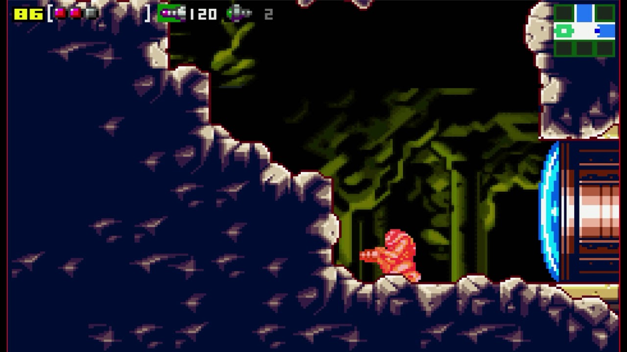 Metroid: Zero Mission Brinstar Morph Ball Shinespark