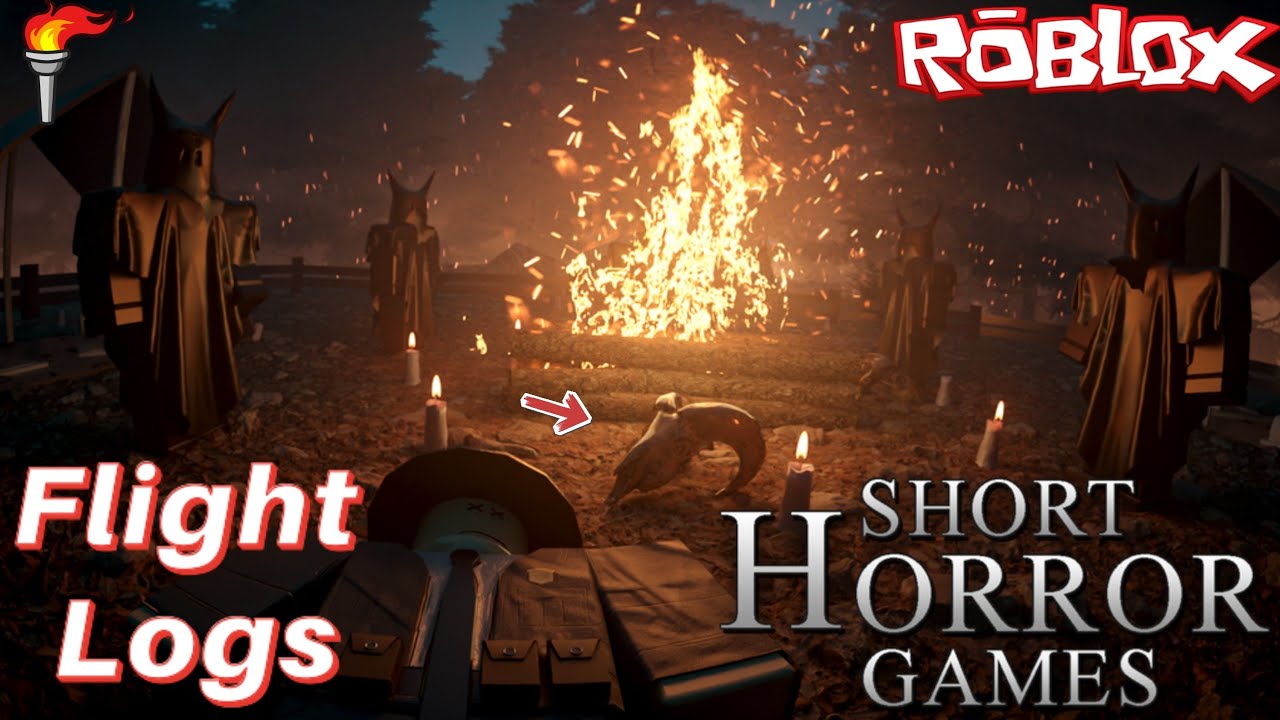 Flight Logs Short Horror Games Canon Ending Roblox Gameplay Online! 👻📝🔥