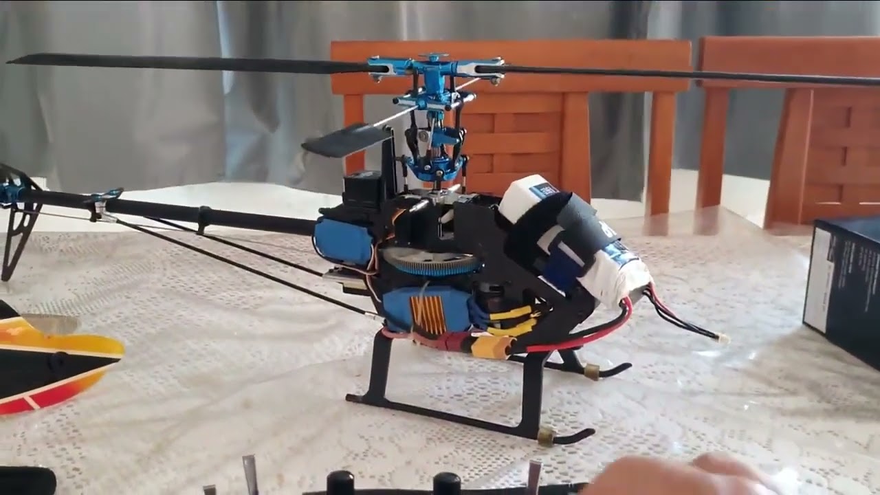 Como configurar helicóptero FLYBAR no RadioMaster TX16S