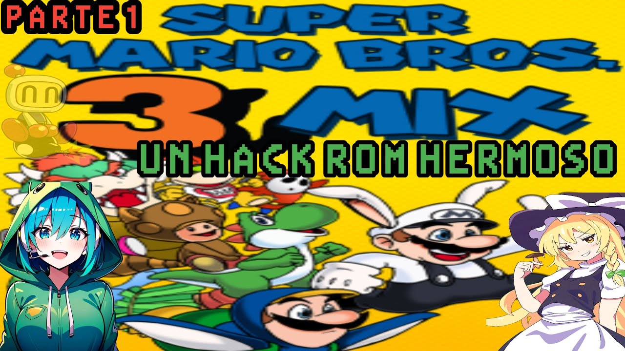 Super Mario 3 mix un hack rom hermoso
