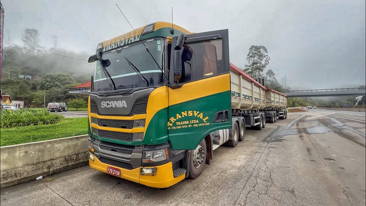 DESCENDO A SERRA EM DIAS CHUVOSOS 🌧️