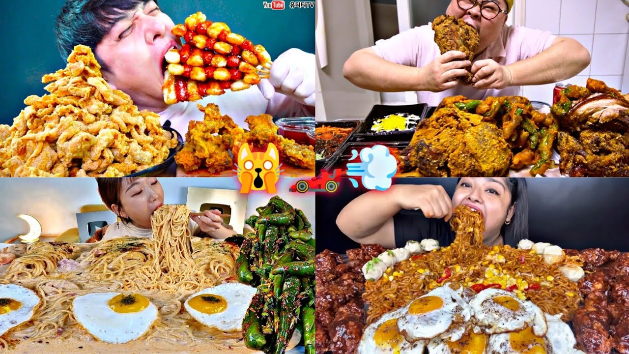 Mukbangers EATING WAY TOO FAST!🏎️💨🤯🙀😵