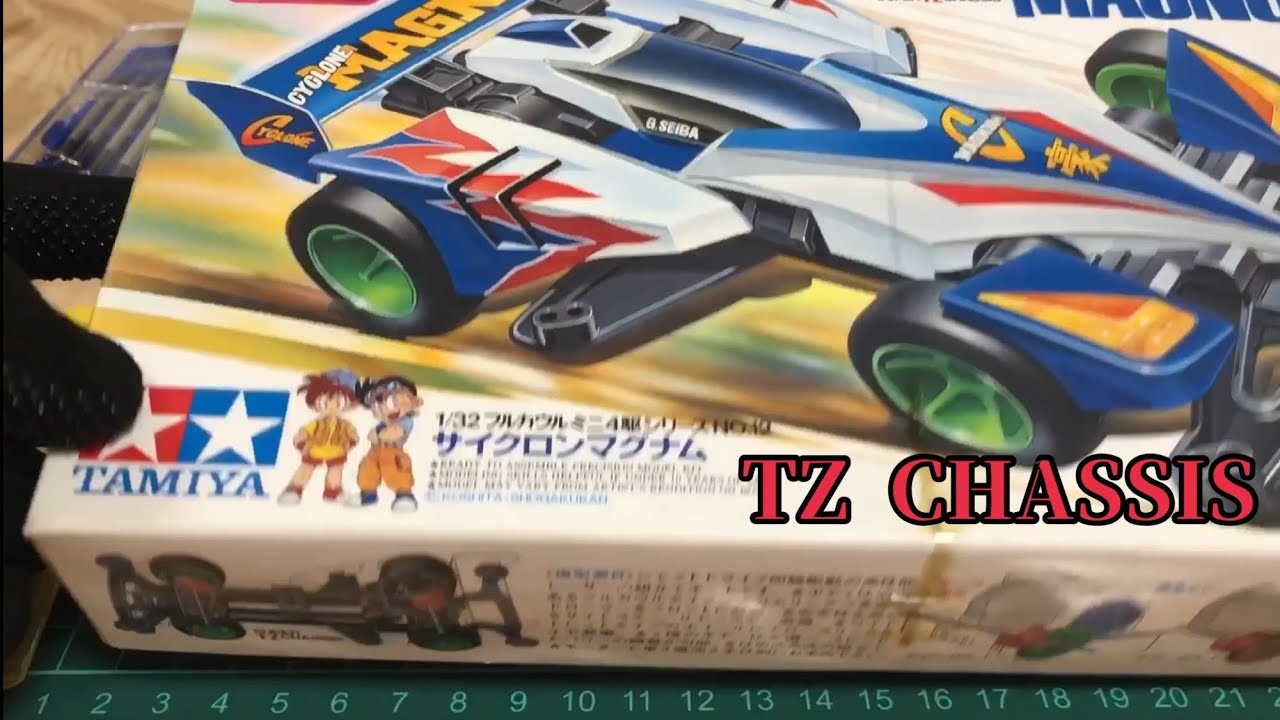 あの頃サイクロンマグナムをただ組み立てる【平成】【レトロ】【ミニ四駆】【おもちゃ】Vintage Mini 4WD Cyclone Magnum | Original TZ Chassis Build